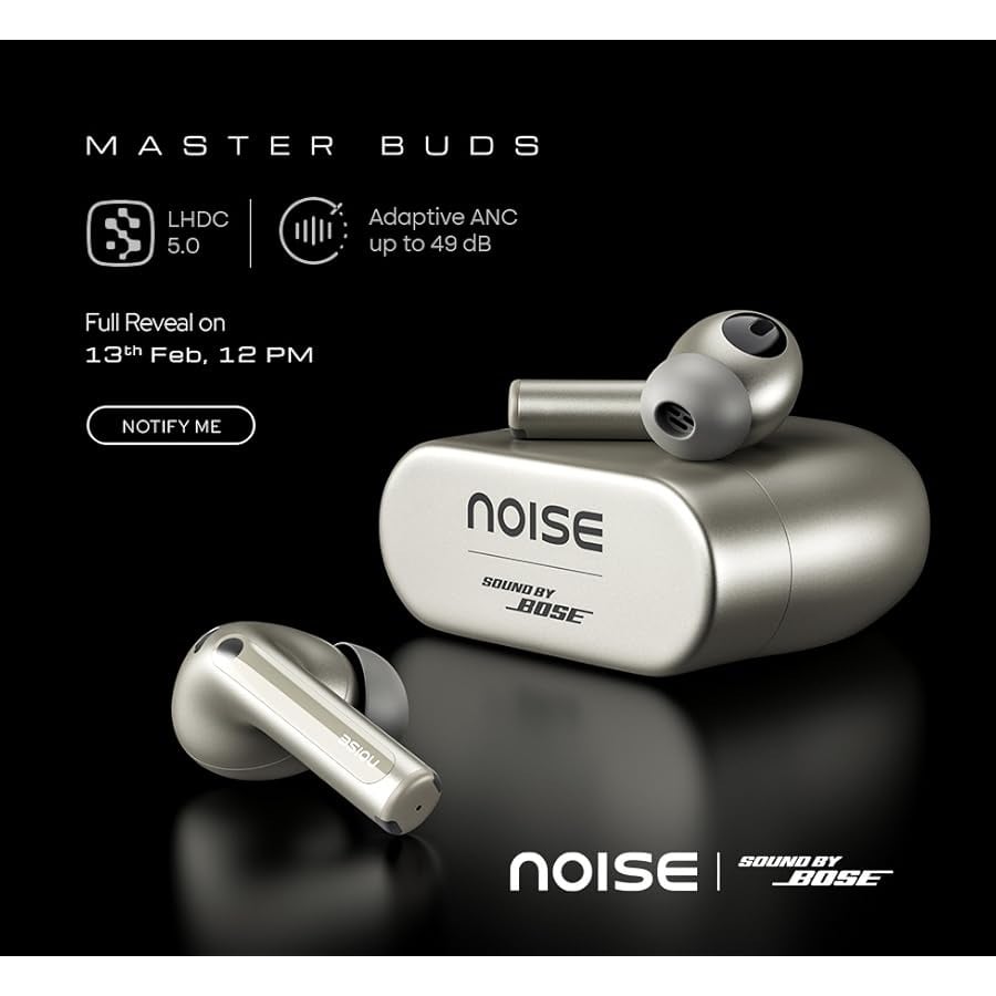 Master Buds Best Quality Long Battery Backup With Deep Bass Crystal Clear sound