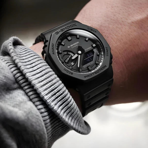 G-Shok  GA2100 - The All-Black Edition