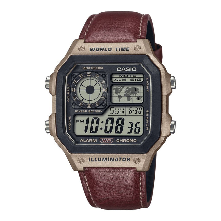 Ca**o 'Royale' World Time - Leather Strap Edition