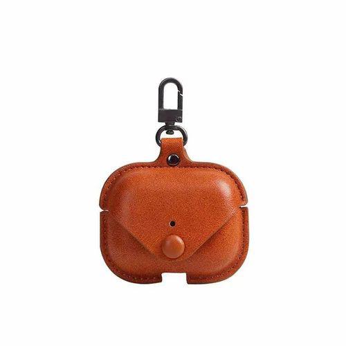 Brown leather case imported