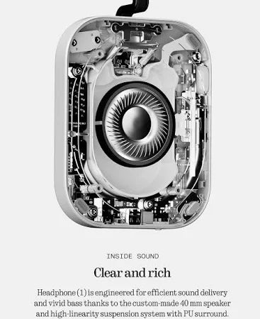 Headphone (1) 42dB ANC|Dual Device|Hi-Res+LDAC|40mm Driver| Crystal Clear Sound